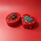 Cake‑Style Heart/Oval Jewelry Box