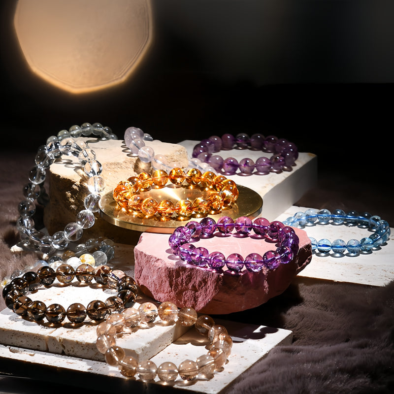 Bracelet en cristal naturel Vibration Joyeuse