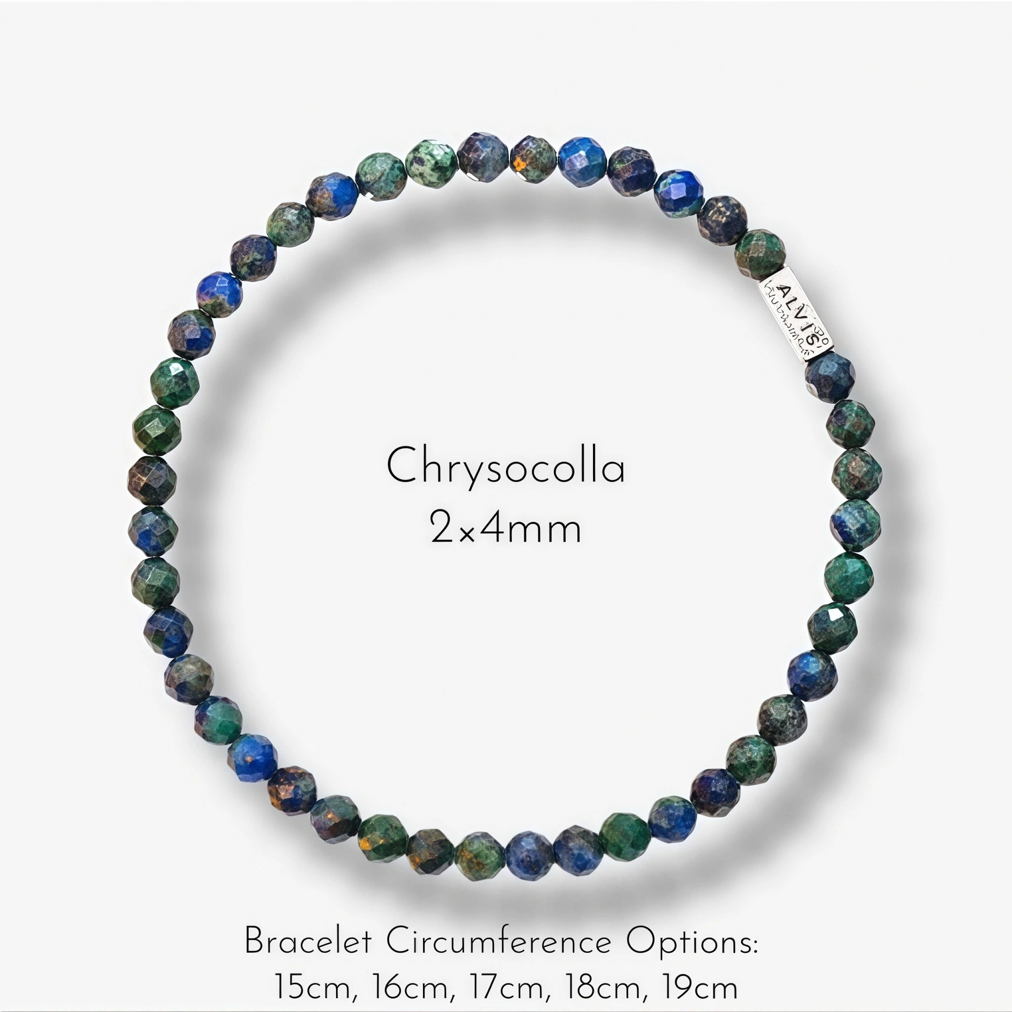 Multicolor Natural Gemstone Beaded Bracelet - Sharpen Insight Inspire Bravery