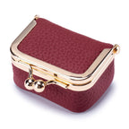 Mini Soft Leather Jewelry Container Box