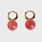 Boucles d'oreilles en cristal naturel "Blossom Love"