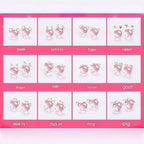Zodicalm Natural Rose Quartz S999 18K Rose Gold Plating Blessing Earrings