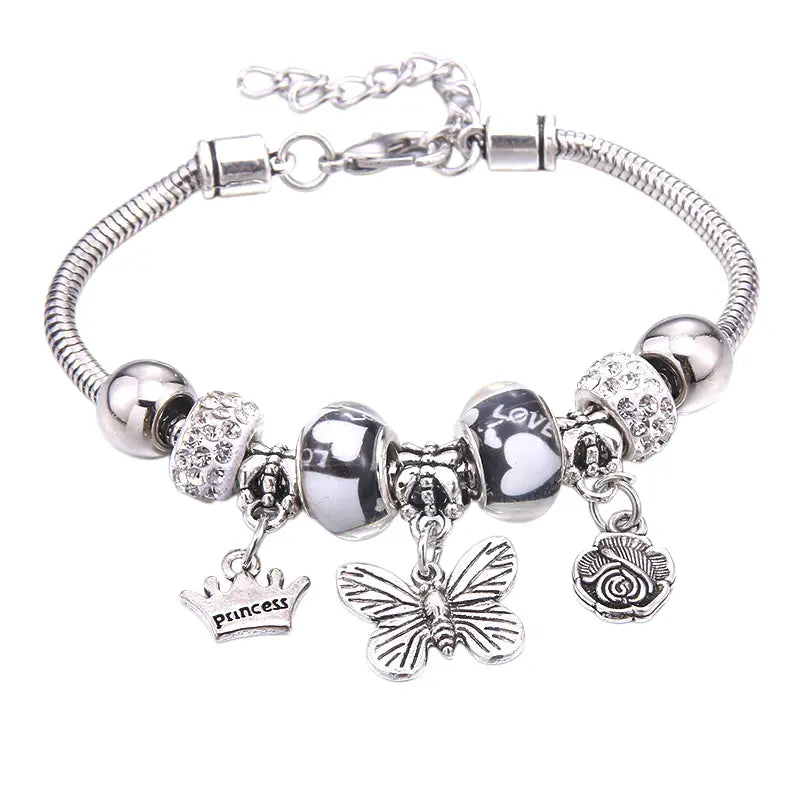 Butterfly-Pandora Bracelet