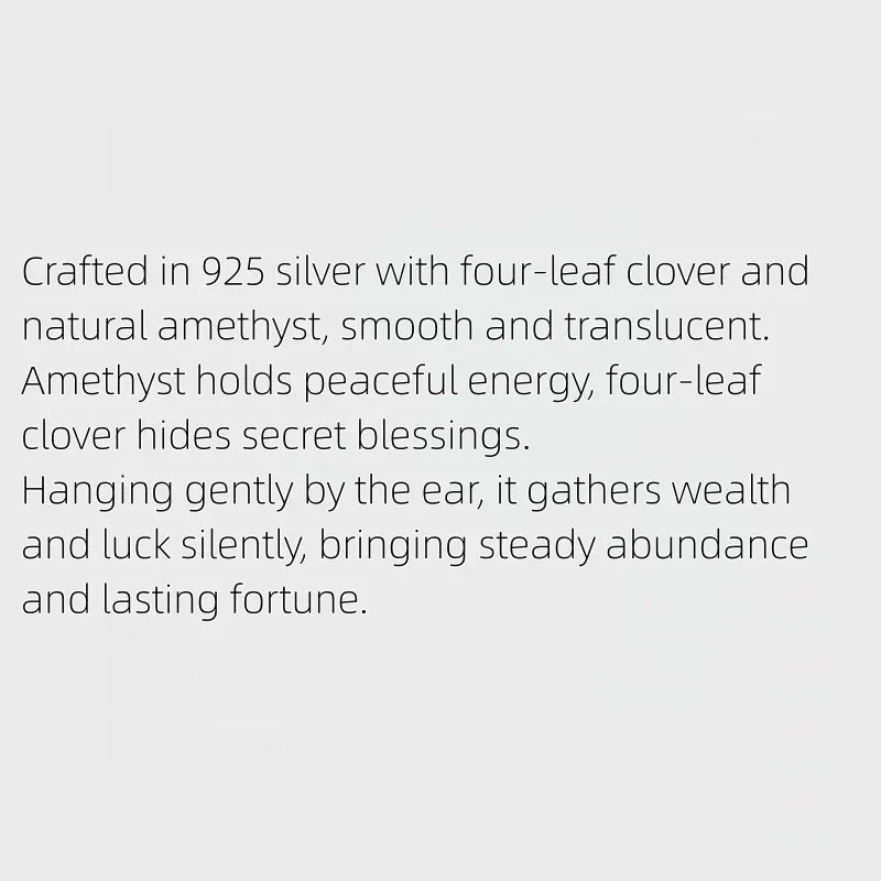 Blessed Whisper Natural Crystal Earrings